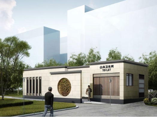 上安乡豪华组装型移动厕所